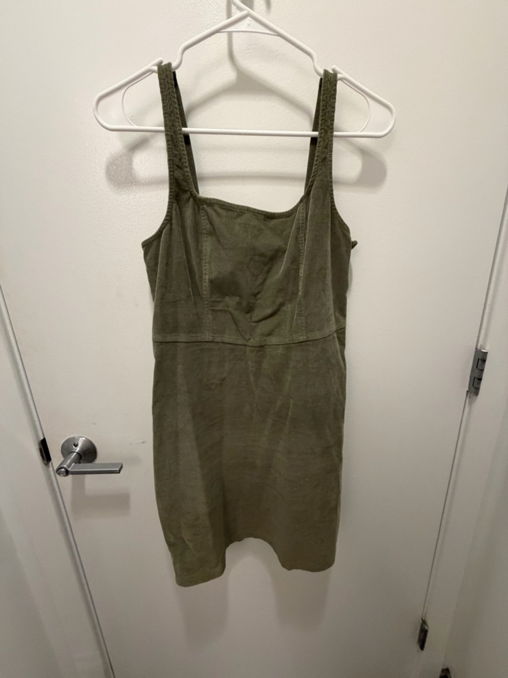 Hollister Olive Green Women's Tank Dress - Sleeveless Casual Style